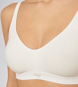 Sutien fără armătură din bumbac organic și respirabil, Sloggi EVER Ease Soft bra - Img 4