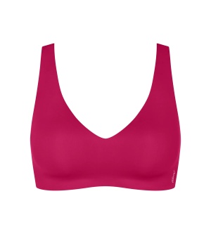 Sutien fără armătură, Sloggi ZERO Feel 2.0 Soft bra Ciclam - Img 5