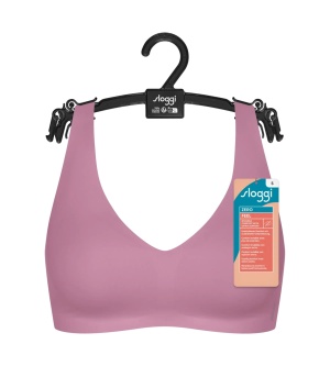 Sutien fără armătură, Sloggi ZERO Feel 2.0 Soft bra Roz - Img 7