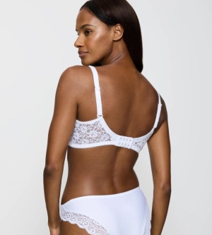 Sutien fără sârmă Triumph Amourette N Alb - Img 2