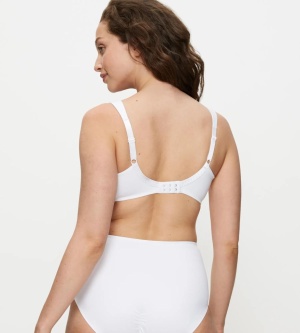 Sutien minimizer cu armătură, pentru bust mare până cupa G, Triumph True Shape Sensation W01 Alb - Img 2