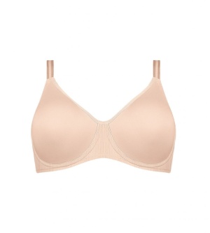 Sutien minimizer cu armătură pentru modelarea bustului, Triumph Urban Minimizer W, Bej - Img 4