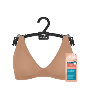 Sutien push-up cu burete detașabil, fără armătură, Sloggi ZERO Feel 2.0 THE UP P Bra Nud - Img 7
