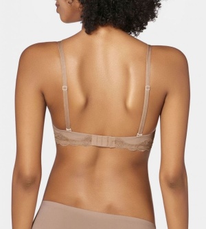 Sutien push-up Triumph Lovely Micro WHUM Bej - Img 3