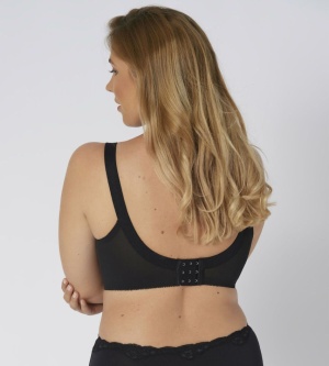 Triumph Doreen, Sutien fără armătură pentru bust generos, bestseller mondial, Negru - Img 7