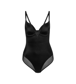 Body modelator cu armătură, invizibil sub haine, Triumph True Shape Sensation BSWP Negru - Img 5