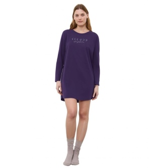 Cămașă de noapte din bumbac, Triumph Nightdresses Mov - Img 8