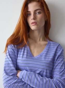 Cămașă de noapte din bumbac, Triumph Nightdresses NDK LSL 08 - Img 3