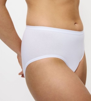 Chilot bumbac cu talie medie, Triumph Sense Of Cotton Midi - Img 4