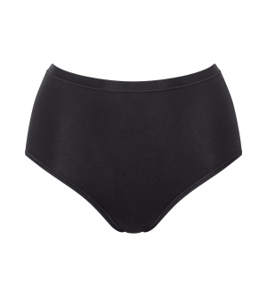 Chilot damă cu talie înaltă Sloggi GO Daily Cotton Highwaist Negru - Img 5