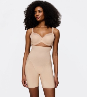Chilot modelator înalt, Triumph BMU Illusion Curve Super HW Mid-Thigh Bej