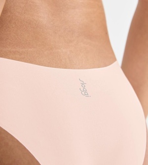 Chiloți tanga invizibili, Sloggi ZERO Feel 2.0 Tiny tanga Roz - Img 3