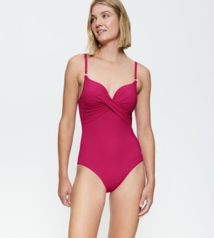 Costum de baie întreg cu cupe buretate și armătură, Triumph Summer Twist OWP