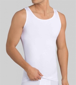 Maieu din bumbac, Sloggi men 24/7 SH 02 Vest - Set 2 bucati - Img 1