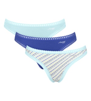 Pachet de 3 Chiloți tanga, Sloggi GO Crush String C3P - Img 2