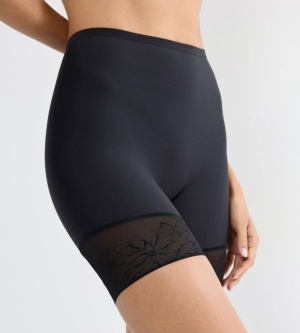 Pantalon cu efect modelator ușor, Triumph Comfort Contour Mid-Thigh Panty Negru - Img 3