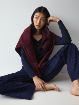 Pantaloni lungi de casă din bumbac, Triumph Mix & Match Trousers Poplin - Img 4