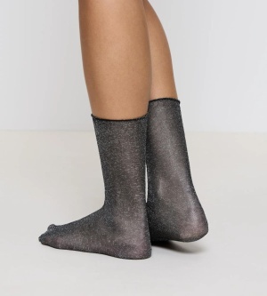 Set 2 perechi de șosete fine cu efect strălucitor, Triumph Accessories Socks - Img 3
