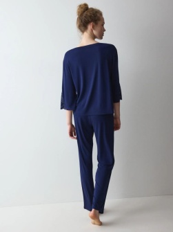 Set pijama Triumph Amourette PK LSL Bleumarin - Img 2
