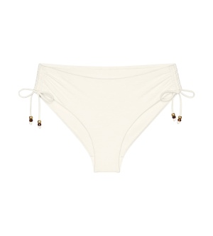Slip de baie reglabil cu acoperire medie, Triumph Summer Dune Midi Crem - Img 5