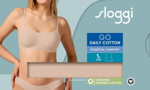 Sutien bralette din bumbac, Sloggi GO Daily Cotton Top - Img 7