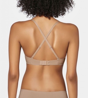 Sutien buretat cu bretele detașabile, Triumph Lovely Micro WHPM Bej - Img 13