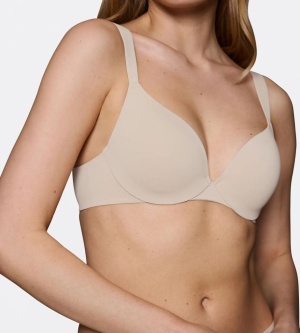 Sutien cu armătură inovatoare Comfort wire, Triumph Body Make-Up Illusion WP Bej - Img 3
