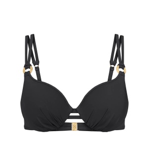 Sutien de baie cu armătură și cupe buretate, Triumph Summer Twist WP 01 Negru - Img 5