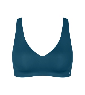 Sutien fără armătură, Sloggi ZERO Feel 2.0 Soft bra Albastru - Img 5