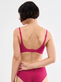 Sutien push-up cu burete detașabil, fără armătură, Sloggi ZERO Feel 2.0 THE UP P Bra Ciclam - Img 2