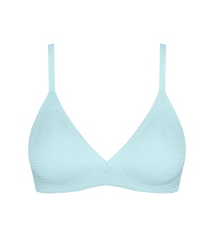Sutien push-up invizibil, Sloggi ZERO Feel Air THE UP Push Up Albastru - Img 5