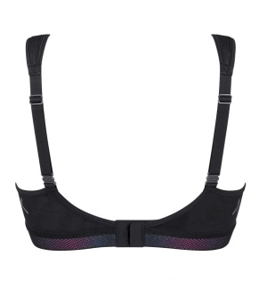Sutien sport cu susținere ridicată, Triumph Triaction Cardio Flow P Negru - Img 7