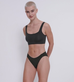 Top invizibil fără cusături, Sloggi ZERO Feel 2.0 Top Negru - Img 3