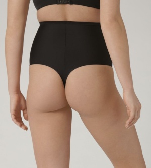 Triumph Shape Smart Highwaist String Negru - Img 2