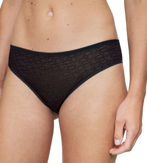 Chilot elegant, dantelat, Triumph Signature Sheer Tai Negru - Img 9