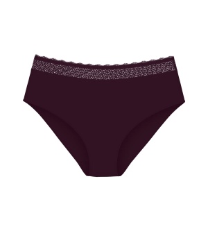 Chiloți cu talie înaltă, Triumph Feel of Modal Midi Bordo - Img 5