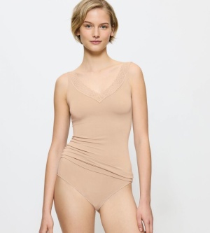 Maieu invizibil din Modal cu bretele late, Triumph Feel of Modal Tank Top - Img 2