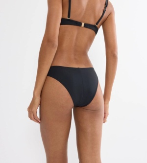 Slip de baie brazilian, Triumph Summer Twist Negru - Img 2