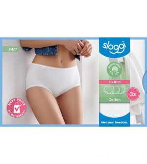 Sloggi 24/7 Cotton Midi C3P Set 3 bucati - Img 4