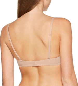 Sutien buretat cu bretele detașabile, Triumph Lovely Micro WHPM Bej - Img 2