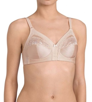 Sutien clasic, fără armătură, Triumph Claudette 104 N Bej - Img 8