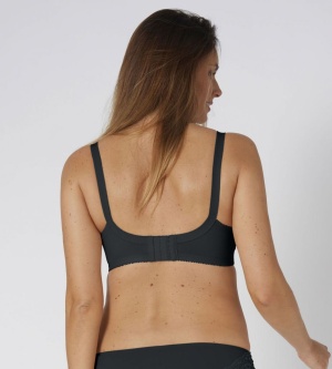 Sutien clasic, fără armătură, Triumph Claudette 104 N Negru - Img 4