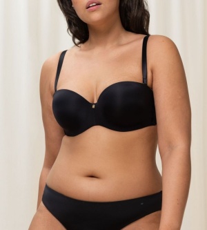 Sutien cu bretele detașabile, Triumph Body Make-Up Essentials WDP Negru