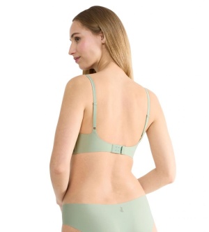 Sutien cu burete detașabil, Sloggi ZERO Feel 2.0 Ultra Bra Verde - Img 8