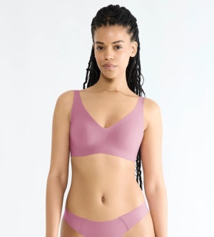 Sutien fără armătură, Sloggi ZERO Feel 2.0 Soft bra Roz