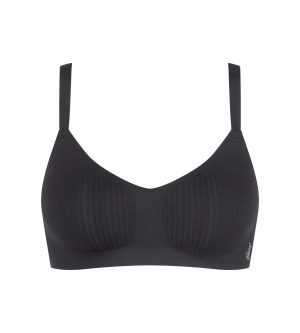 Sutien invizibil, fără armătură, Sloggi ZERO Feel Pure Soft bra Negru - Img 5