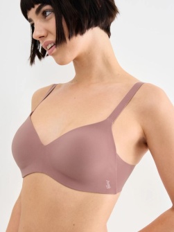 Sutien Lift Up fără armătură , Sloggi ZERO Feel 2.0 THE UP TShirt Bra Maro - Img 3