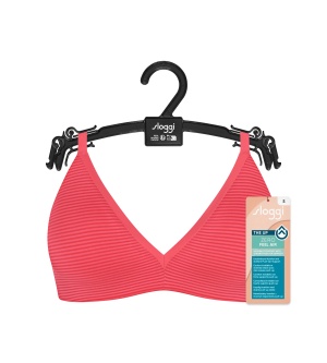 Sutien push-up invizibil, Sloggi ZERO Feel Air THE UP Push Up Coral - Img 7