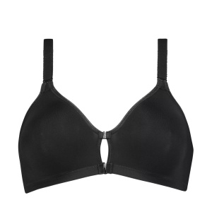 Sutien sport Triumph Triaction Fitness F Negru cu susținere medie din material respirabil, deschidere în față - Img 5