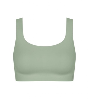 Top invizibil fără cusături, Sloggi ZERO Feel 2.0 Top Verde - Img 5